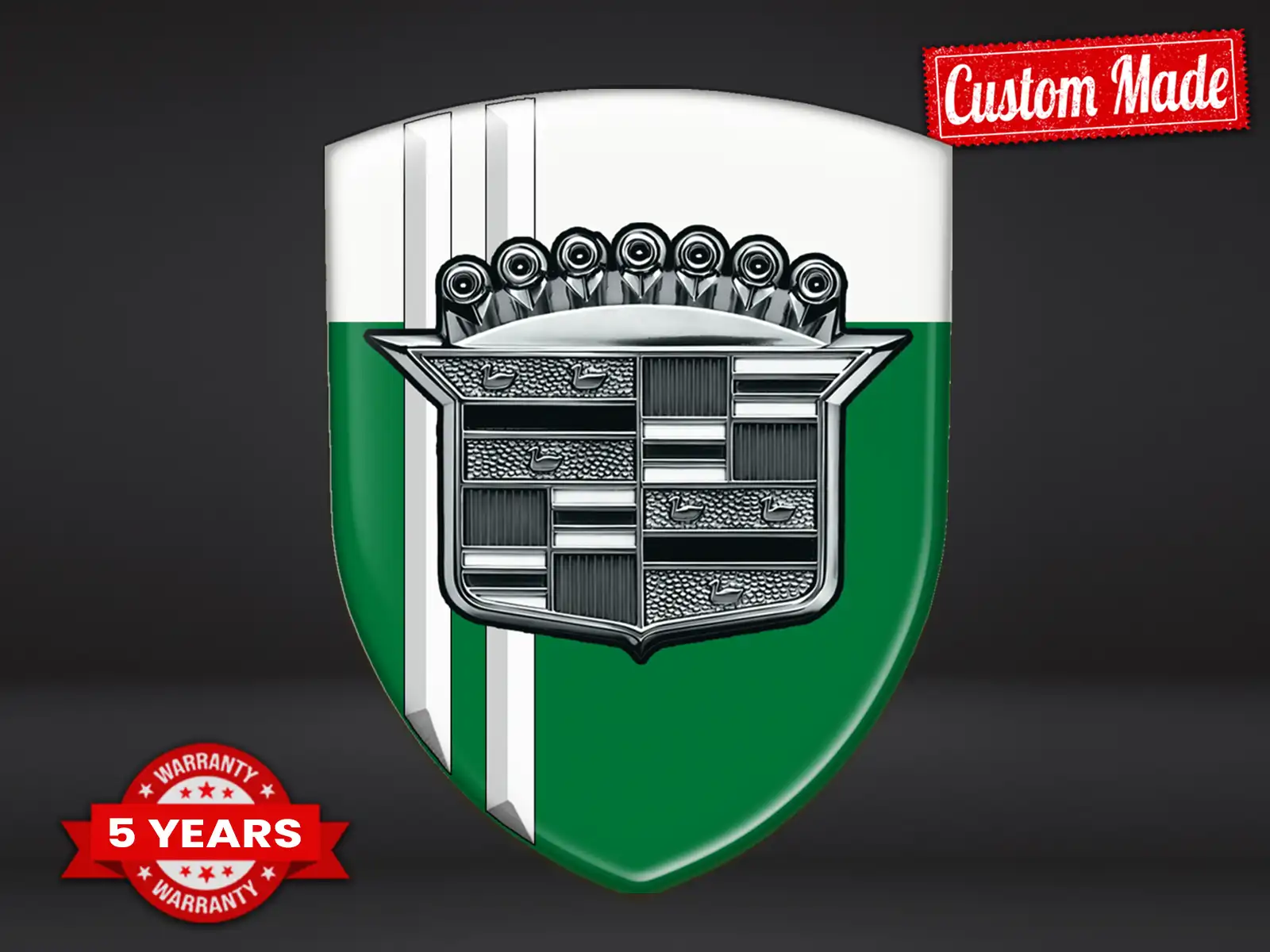 Cadillac Sticker Domes Stil Tuning Domes Sport Logo